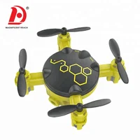 

HUADA 2019 Outdoor Aircraft 360 Degree Flip 2.4G 4CH 3.7V Battery RC Mini Selfie Drone with Camera