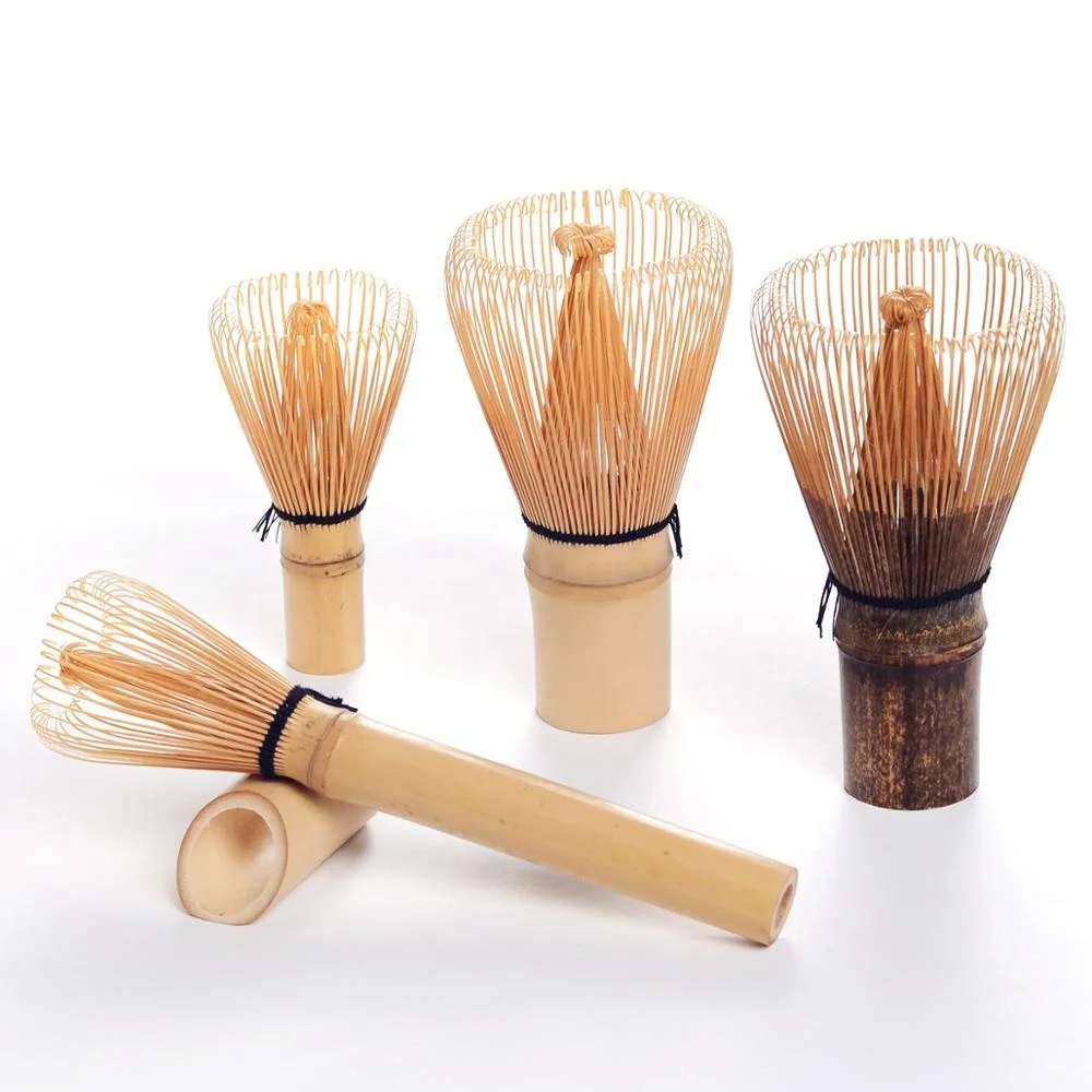 

Hot Sale Japanese Traditional Matcha Brush Customize Private Label Custom Box Bamboo Whisk Chasen