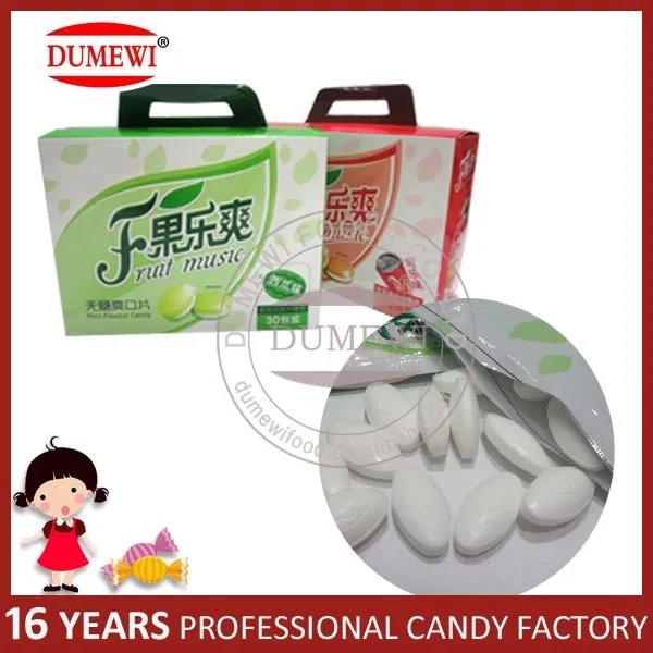 mint flavor fruity fresh breath hard tablet candy