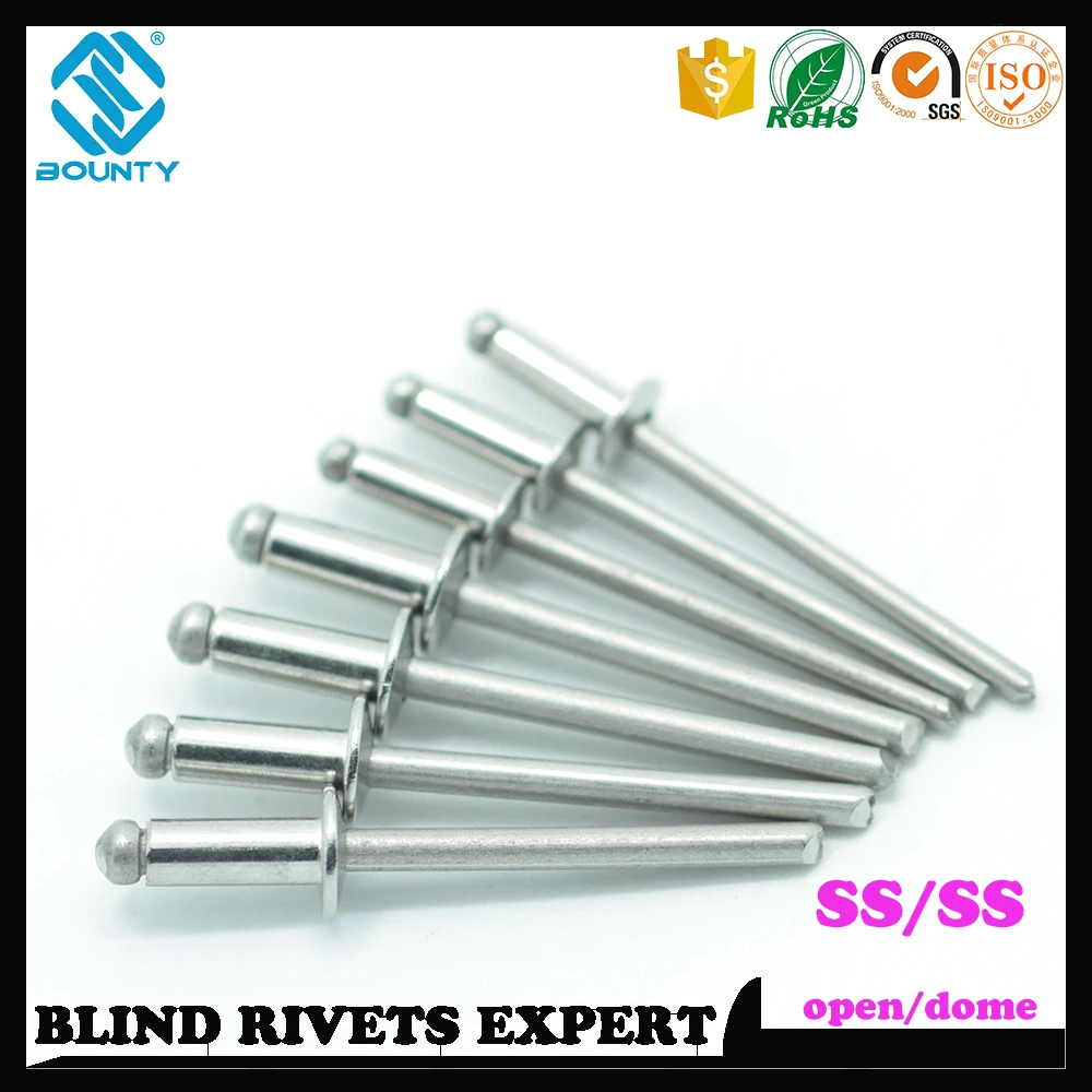 Factory Iso 15983 Stainless Steel Pop Blind Rivets - Buy ...