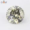 Moissanite stone 1 ct Round brilliant cut super white loose moissanite diamond