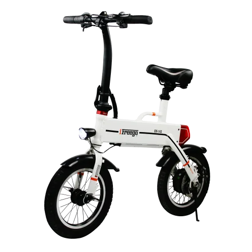 

Freego Factory Price Empty Stocks light weight 36v 250W battery power low price mini electric folding bicycle for adult