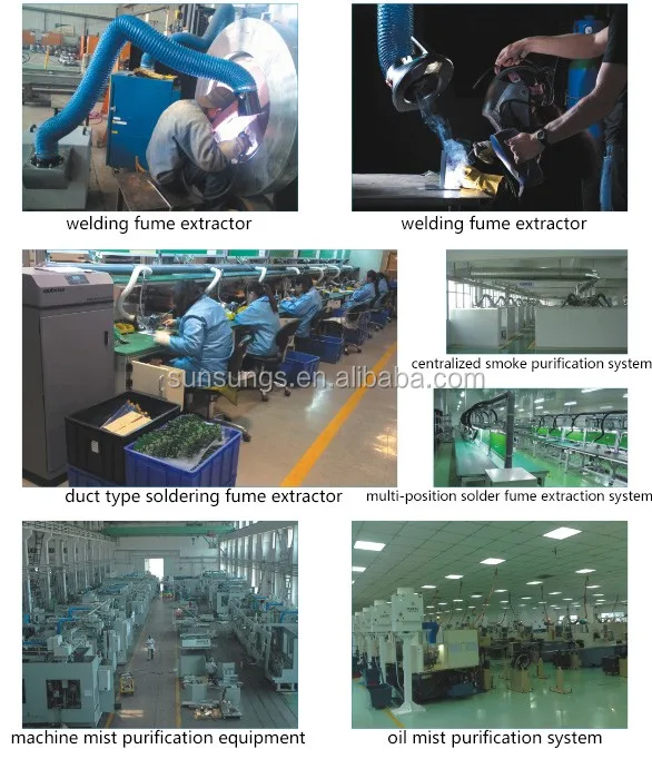 3600m3/h workshop dust purifier