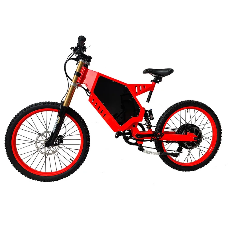 

5000 W High Speed Full Suspension electric Off-road bicycle Bike off-road flat tire e bike