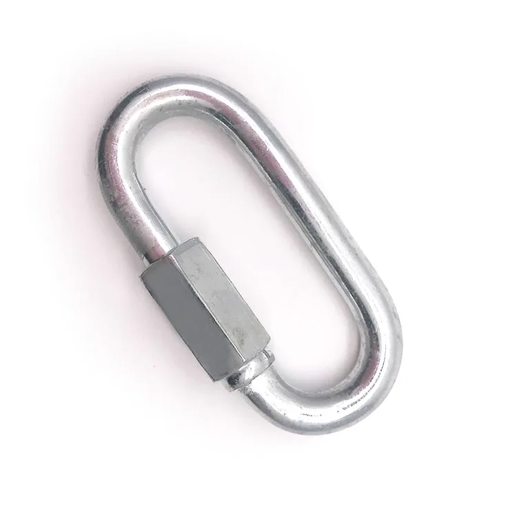 Carabiner Clips 7x70mm Stainless Steel Quick Link Kook Chain Rope Repair Link Marine Chain Safety Hook