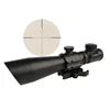 ANS 3-9X42EG pcp gun scope with Angled Integral sunshade 20mm Quick-Detachable Mount for hunting Tactical sight scope