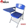 student chair with writing board and book basket school training chair GS603