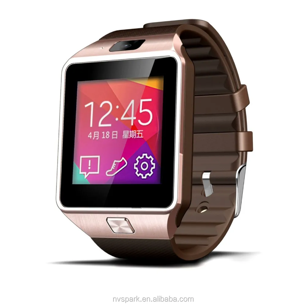 new arrival Bluetooth sim card android smart watch phone dz09 smart watch