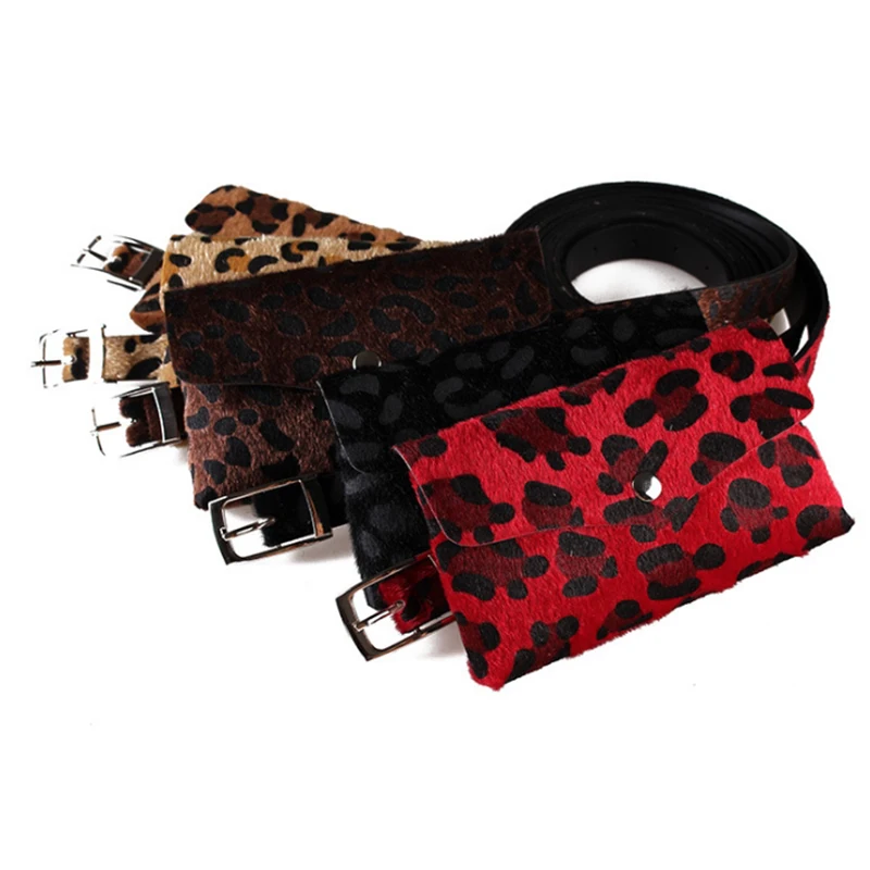 

Novelty Leopard Print Fanny Pack Belt Bag
