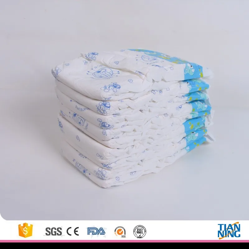 Economic High Quality Soft Breathable Disposable Baby Diapers Made In
