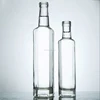 500ml 700ml high end square brandy wine glass bottle crystal white heavy spirit liquor alcohol bottle vodka whisky rum with cork
