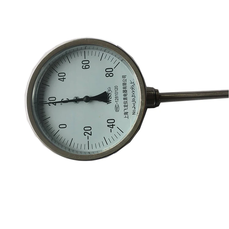 Industrial Dial Bi-metal Thermometer WSS511 Temperature Gauge