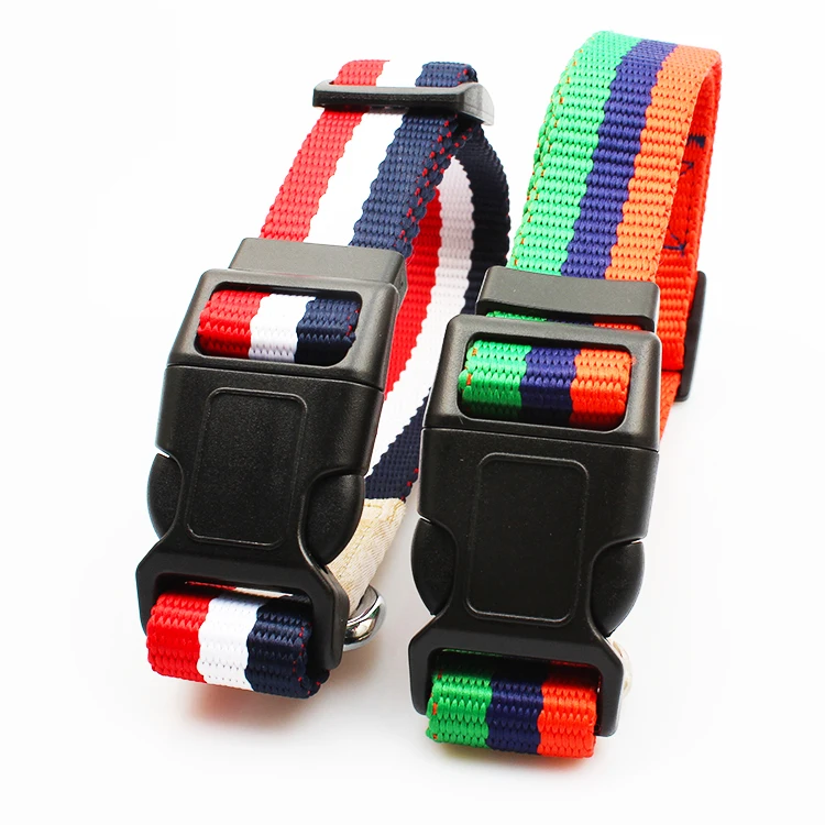 Custom Nylon Girl Pet Locking Dog Collar Manufacturer Buckle Buy