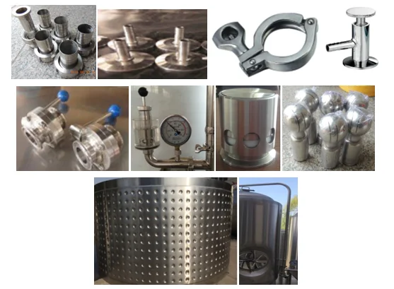 300L beer conical fermenters cooling jacket fermentation tanks brewing system for small pub