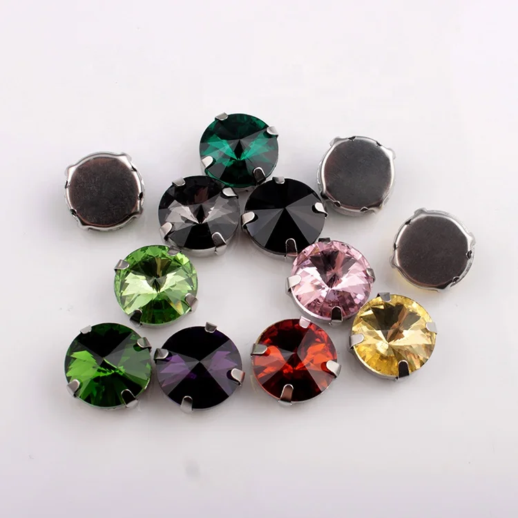 

Diamond Rhinestone Factory Sew On Crystal Fancy Stone For DIY Clothing Accessories, Crystal/colored