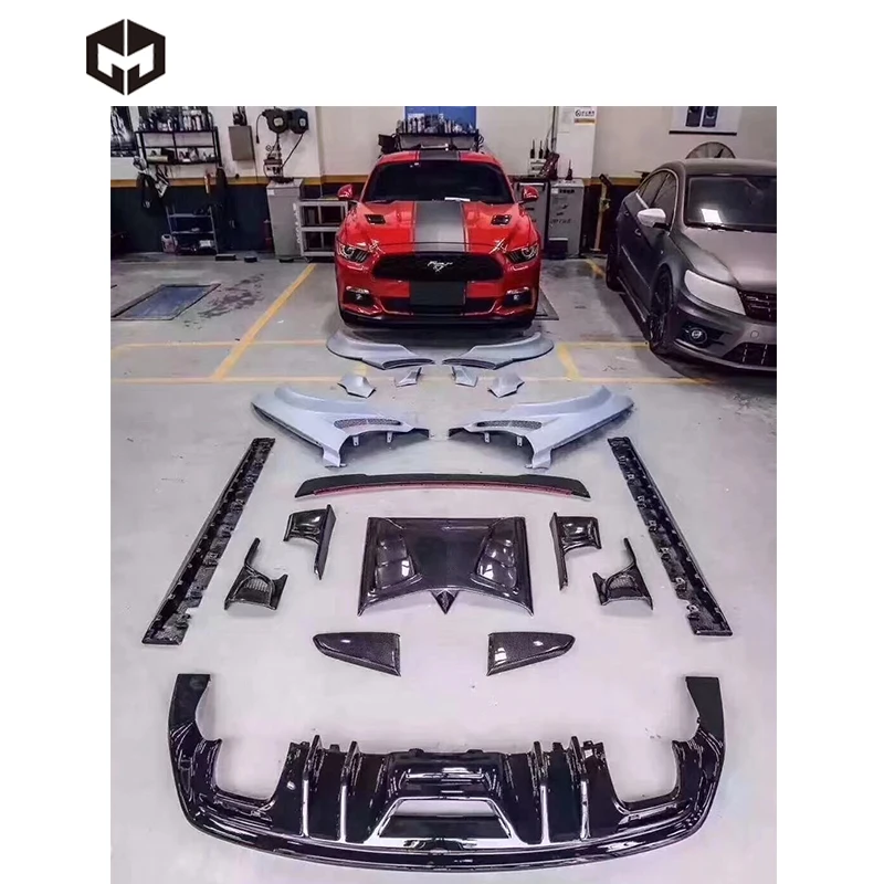 Fiberglass Front Spoiler Bonnet Hood Wheel Arch Fender Trims Side ...