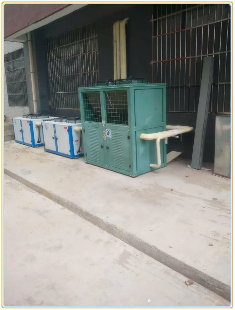 side blower condensing unit