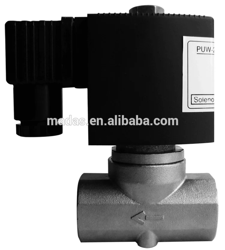 fuel/natural gas burner solenoid valve for industrial furnace