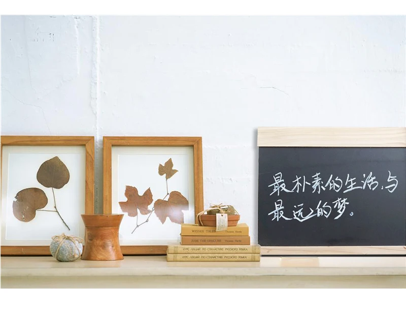 
Mini Desk Sign Black Chalk Board for Display 