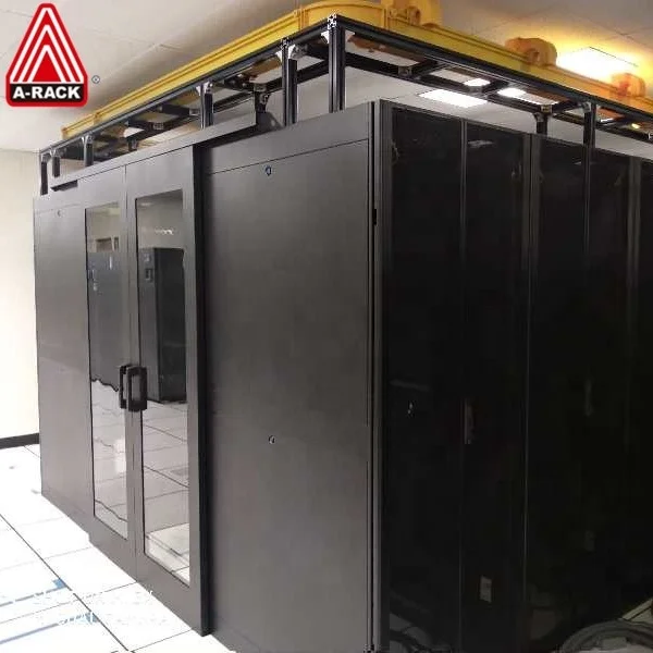 Cold Aisle Containment Solution For It Data Center Cooling System