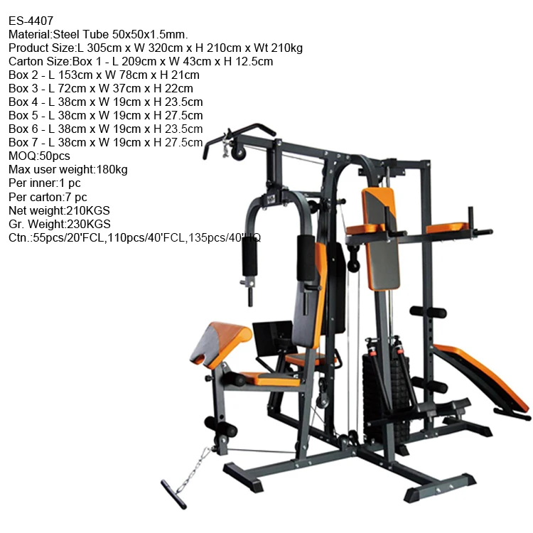 Hotsale Multifunction Home Gym Equipment/fitness Equipment Online