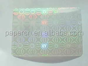 Own logo print anti tamper hologram id card printer ribbons