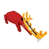 Large Customized Outdoor Playground Equipment Elk Style Stainless Steel Slide Climbing Wall Theme Playground for sale