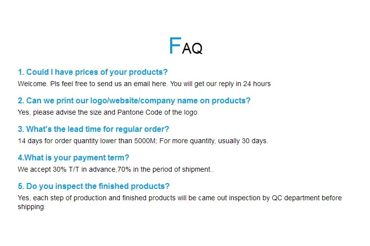 FAQ