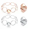 Fascinating Vibrating Variable Magic Retractable Rose Gold Bracelet Female Ring Net Red Tide Fashion