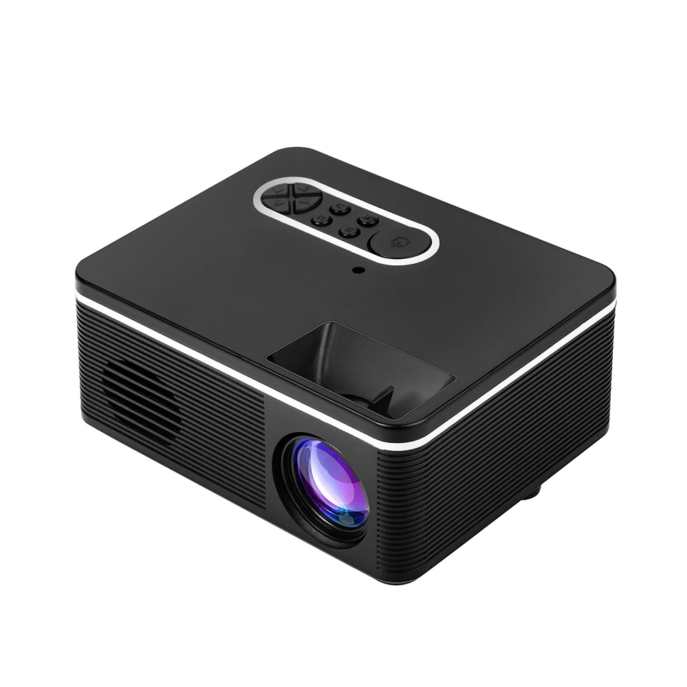 

Salange New Arrival 1080p Mini Cube led Pocket Projector, 320*240p support 1080p for Children Education Cheapest LCD Projector