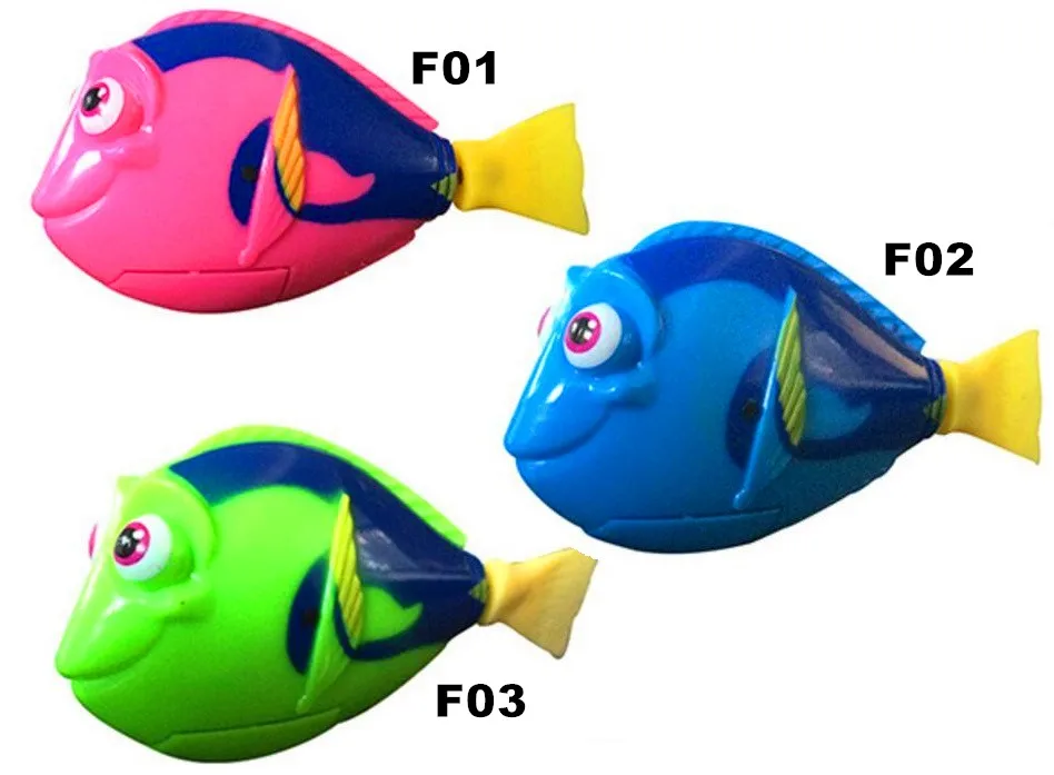 battery operated swimming fish