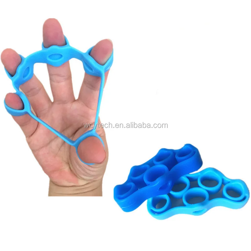 New Hand Grip Exerciser Set Wrist Finger Forearms 4 Piece Training Workout Kit
