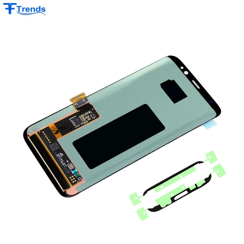 

Original for Samsung Galaxy S8 LCD Display Digitizer Screen Replacement with Adhesive G950F G950A G950P G950V G950T G950R, Black