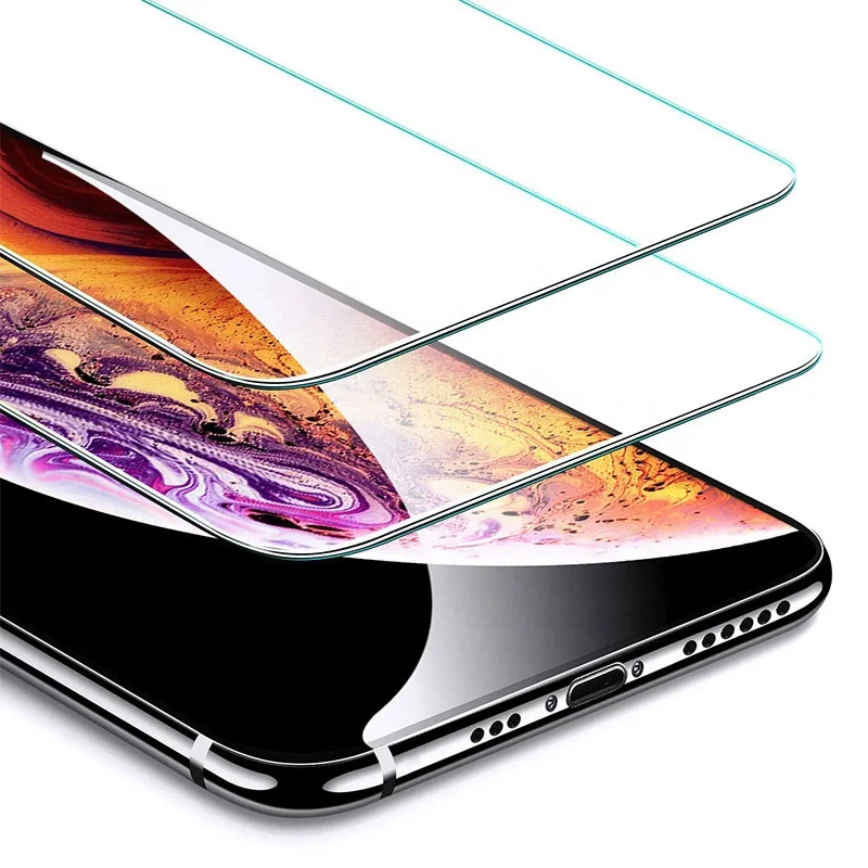 

Free Shipping Tempered Glass Screen Protector for iPhone XR X XS MAX Fingerprint Resistant Tempered Glass Screen Protector, Transparent
