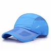 Promotional High quality running cap / polyester running quick dry hat cap / sports hat