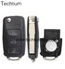3 button remote car master key blank fob car remote key with ID 48 CHIP 433MH for VW Eos Jetta Golf Plus Touran Tiguan