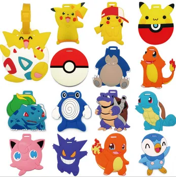 Pokemon Go Luggage Tag Pikachu Board Tag Pocket Monster Address Tag ...