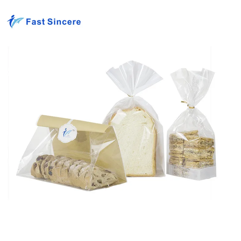 
Block Bottom Cookies Candy Plastic Custom Printed Cellophane Bags 