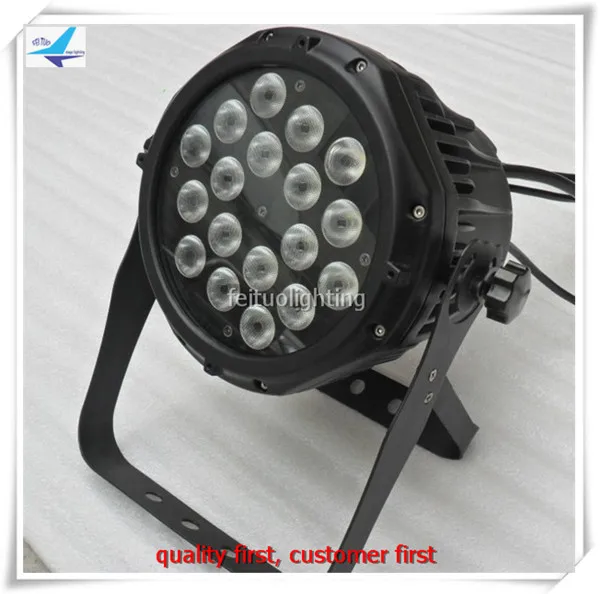 Outdoor lighting 18x10w rgbw 4in1 ip65 led par light