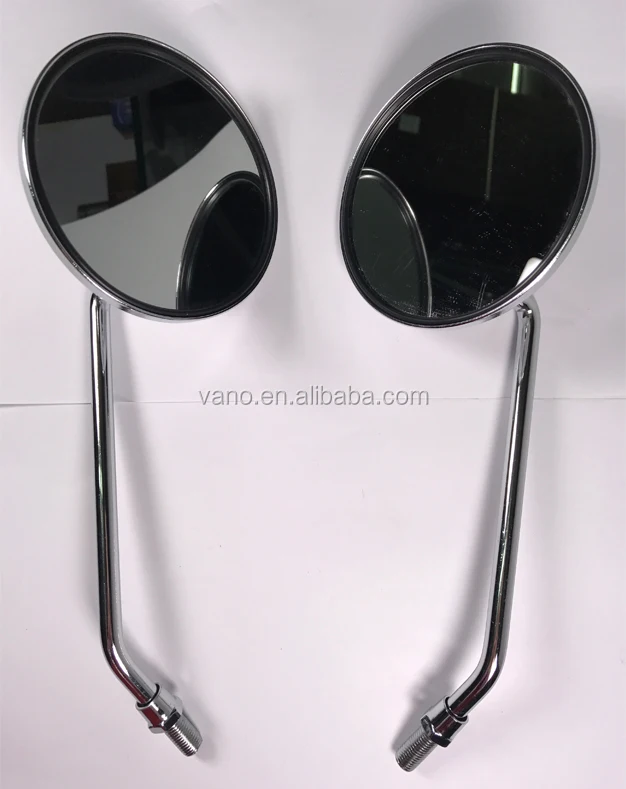 M10 polished SIMSON MZ rear view side mirrors