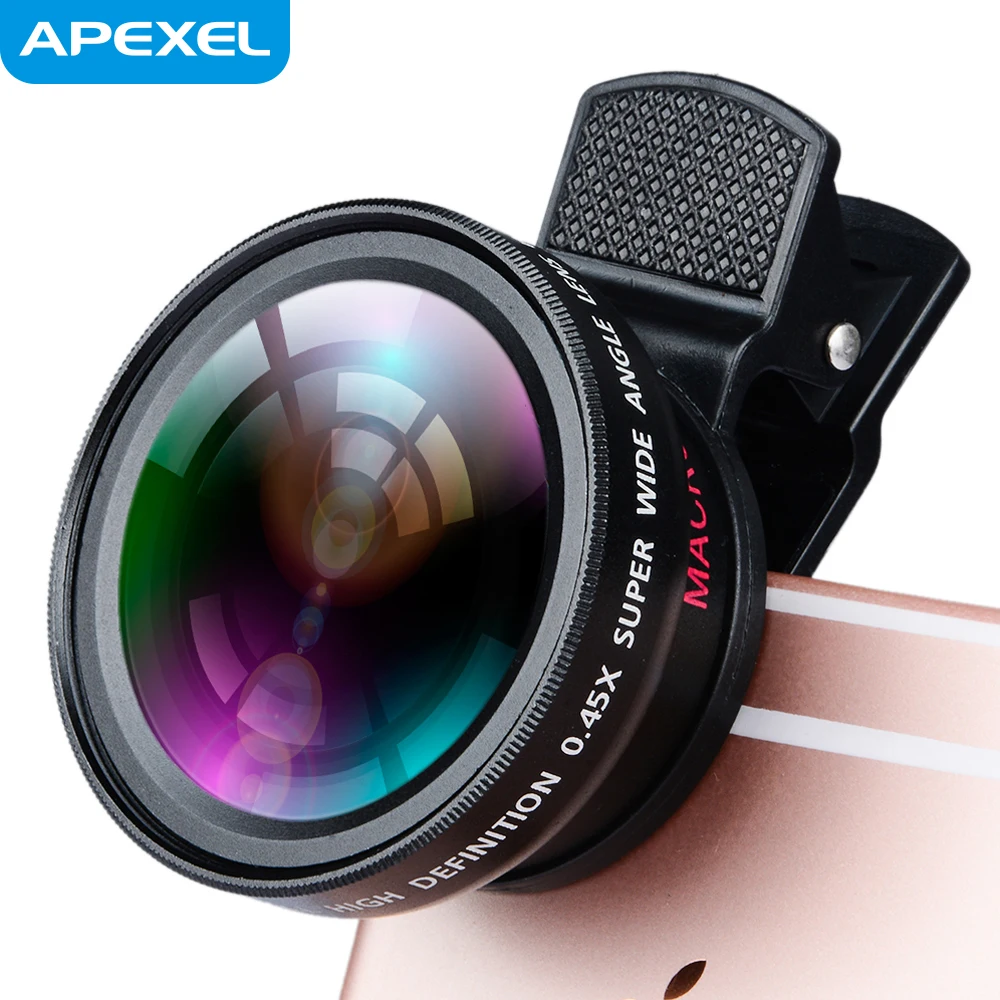 
best selling products 2018 clip 37mm mobile phone wide angle lens  (60511525372)