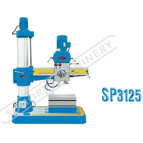 Mechanical SP3125 Radial Drilling Machine High Speed Industrial Radial Drilling Machine With 1.5/2.2 kw Power