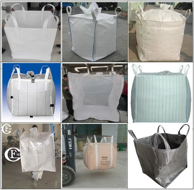 100% Virgin New Pp Materials Big Bags For Food Industrial,Big Bags For ...