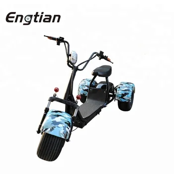 electric tilting trike scooter