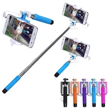 Mini Foldable Stick Tripod Monopod Wireless Selfie Stick Extendable Built-in Shutter Stick For iPhone Samsung Smartphone Selfie