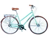 wonderful fixed gear bike fixie bicycle 700C road bike with drive-belt chain and hollow out crank