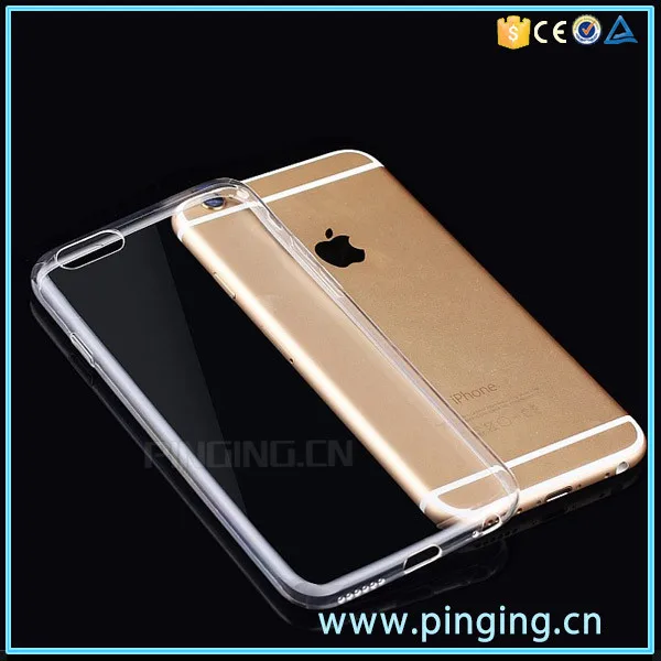 High quality for iphone 6 case 4.7 slim transparent crystal clear cover