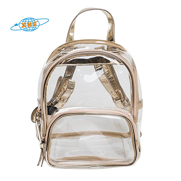 Children Backpacks Kindergarten Schoolbag Summer Cute Transparent Back Packs Pvc School Bags