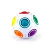 YongJun 12 colors magic rainbow small ball YJ8354 release stress intelligence magic puzzle ball for kids