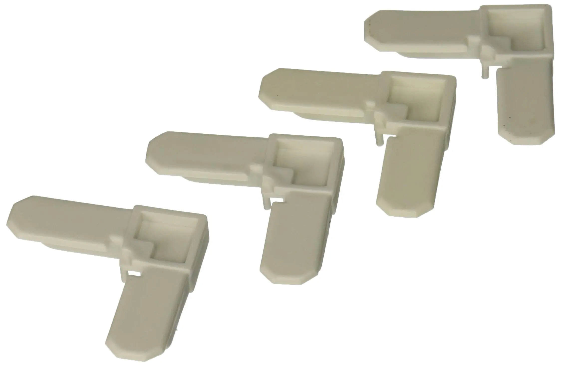 Prime-Line Products PL 7723 Screen Frame Corner, 3/8-Inch by 3/4-Inch, White Plastic,(Pack of 4)